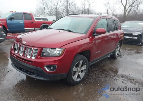 2016 Jeep Compass High Altitude Edition из США, поврежденный, VIN 1C4NJCEA7GD785724